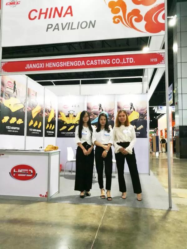 último caso de la compañía sobre En septiembre de 2018 exposición internacional de la maquinaria de construcción de la ANSA de Tailandia