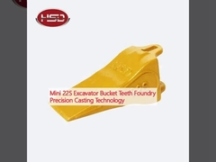 Mini 22S excavadora de dientes de cubo fundición de tecnología de fundición de precisión