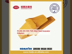 PC200 205 939 7120 Adaptadores para excavadoras de acero aleado