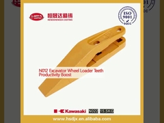 N012 Roda de excavadora cargadora de dientes Aumento de la productividad
