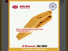 N022 Roda de excavadora cargadora de dientes Aumento de la productividad