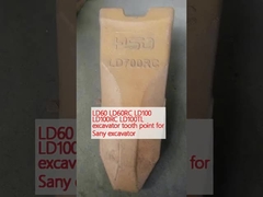 LD60 LD60RC LD100 LD100RC LD100TL punto dental de la excavadora para la excavadora Sany