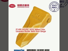 PC400 14152RC 14152 Dientes de cubo de excavadora de color amarillo de Jiangxi