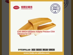 E345 6I6654 Adaptador de excavadora Precisión OEM Tolerancia para CAT