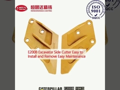 E200B Cortador lateral de excavadora fácil de instalar y quitar fácil mantenimiento