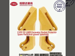 E320 112-2489 Protector para cubos de excavadoras Partes de repuesto Antiespolvoreo