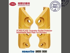 PC400 PC450 Protector de cubos de excavadoras placa de base doblable para Komatsu