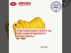 EX100 EX200 EX300-1 HITACHI Partes de los rodillos superiores para operaciones mineras