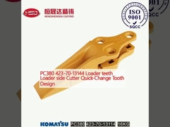 PC380 423-70-13144 Dientes de cargador Diseño de dientes de cambio rápido