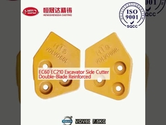 EC60 EC210 Cortador lateral de excavadora de doble hoja reforzado