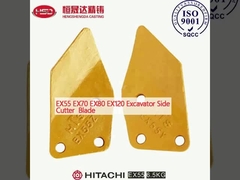 Excavadora para el corte lateral de cuchillas