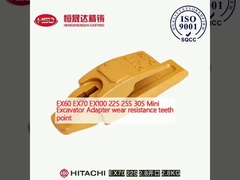 EX60 EX70 EX100 22S 25S 30S Adaptador de mini excavadora punto de resistencia al desgaste de los dientes