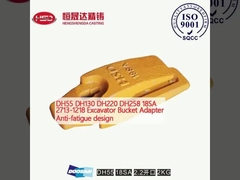 DH55 DH130 DH220 DH258 18SA 2713-1218 Adaptador de cubo de excavadora Diseño anti fatiga