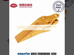 PC380 423-70-13144 Dientes de cargador Diseño de dientes de cambio rápido
