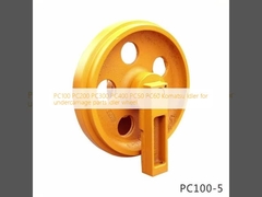 PC100 PC200 PC300 PC400 PC50 PC60 Komatsu Idler para piezas de tren de tren