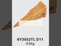D11 D12 D12TL 6Y3552TL Dientes de Destripador Eficiencia de penetración de grado minero
