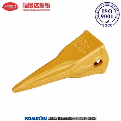 PC200 19570RC 19570 19570SK 19570TL Excavator durable Bucket Teeth For Komatsu