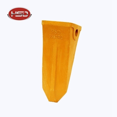 Fabricación de acero fundición de precisión 1U3552 excavadora diente de cubo