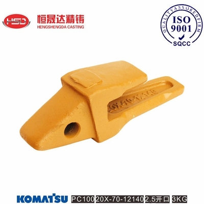 PC120 PC100 PC60 excavadora Adaptador piezas de repuesto amarillas de máquinas mineras