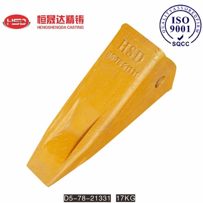 D275 D355 D455 195-78-21331 71440TL Dientes de Destripador para Komatsu Buena disipación de calor