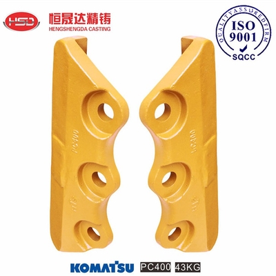 PC400 PC450 Protector de cubo de excavadora placa de base doblable