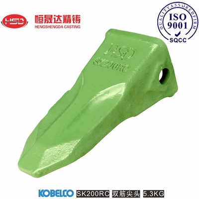 SK200 SK200RC SK60 SK60RC Excavadora Dentes de cubo Con estructura reforzada por costillas