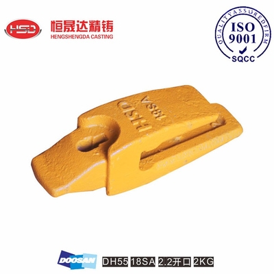 DH55 DH130 DH220 DH258 18SA 2713-1218 Adaptador de cubo Diseño anti fatiga