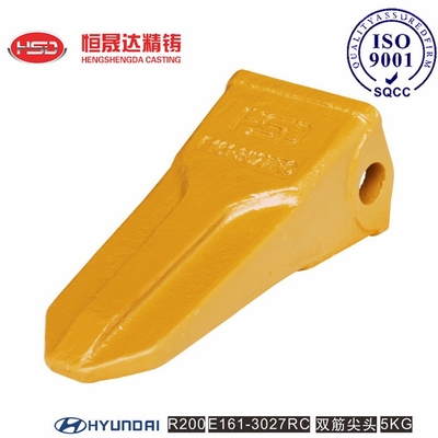R200 R210 R210RC E161-3027RC 61N6-31310 Dentes de cubo resistentes al impacto