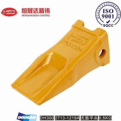 DH300 2713-1219RC 2713-1219 DOOSAN Dientes de cubo Buen rendimiento de disipación de calor