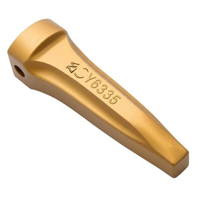 Elongado≥5 por ciento Dientes de cubos de cargadores de excavadoras Número de pieza 6Y6335 Dientes para aplicaciones de cargadores y cubos de excavadoras